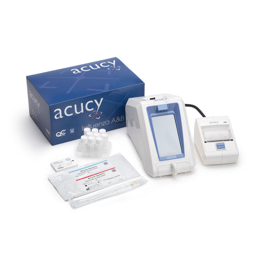 Acucy® System Influenza Starter Kit Includes: Acucy® System with all the required Components & Acucy® Influenza A&B Kits, 1/kt (1) (2)