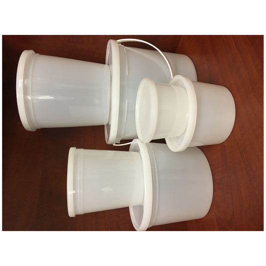 Container with Lid, 160 oz, 25/cs