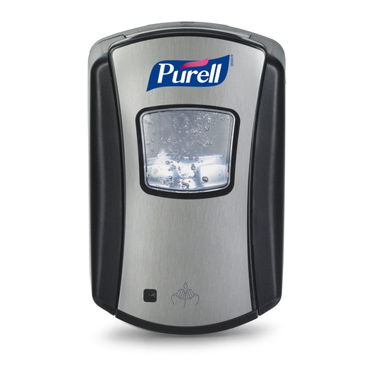 Dispenser, 700mL, Chrome/ Black, 4/cs (56 cs/plt) (091204)