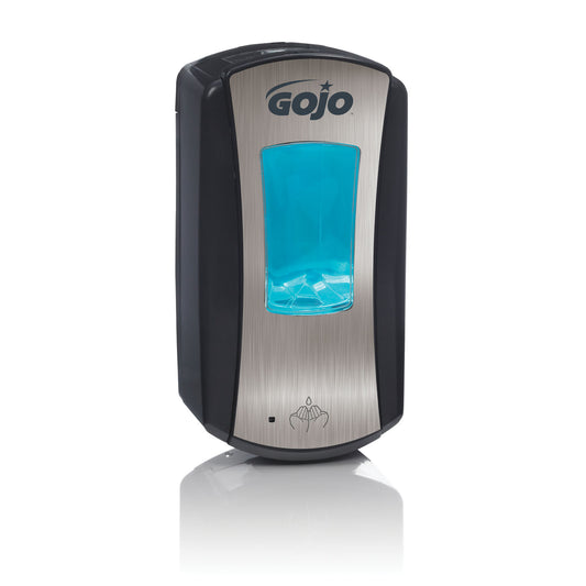 Dispenser, 1200mL, Chrome/ Black, 4/cs