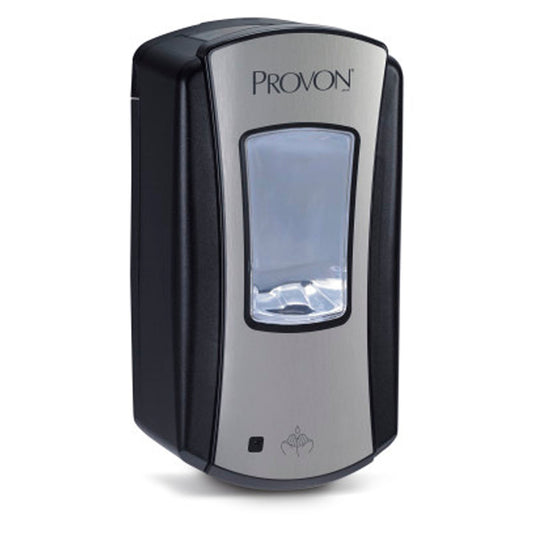 Dispenser, 1200mL, Chrome/ Black, 4/cs