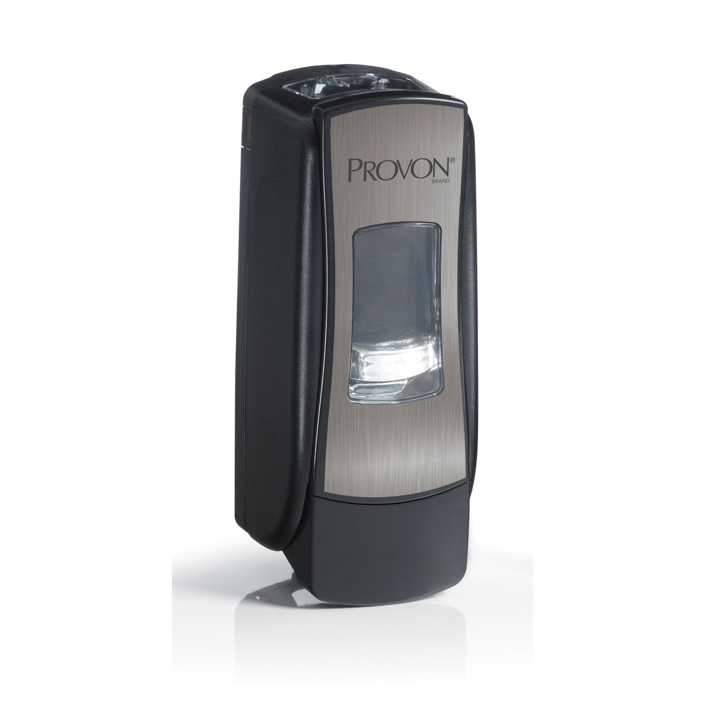 Dispenser, 700mL, Chrome/ Black, 6/cs