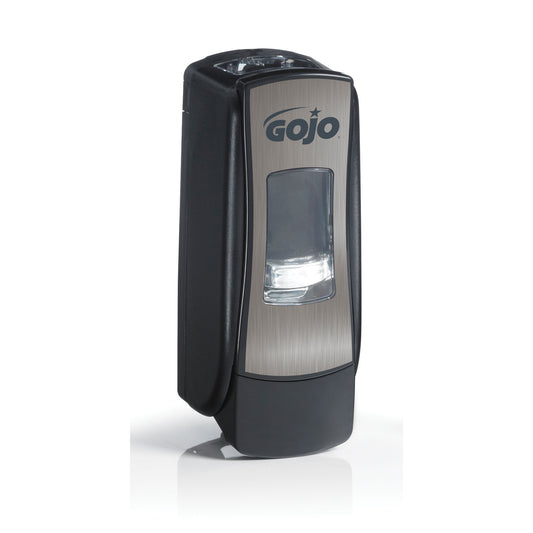 Dispenser, 700mL, Chrome/ Black, 6/cs