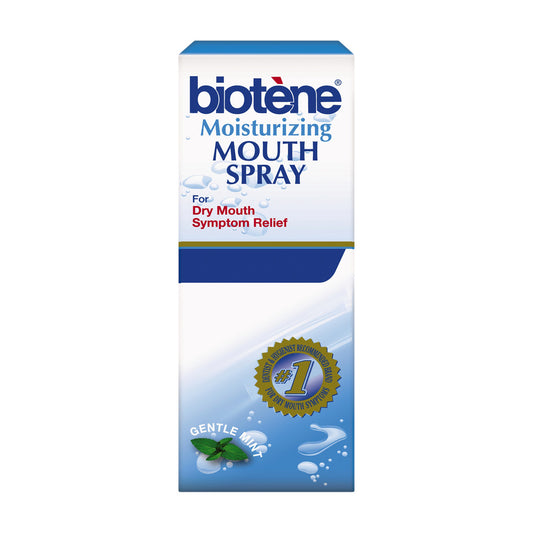 Biotene Moisturizing Mouth Spray, Gentle Mint flavor, 1.5 oz. bottle, 6/pack (Item is Non-Returnable)