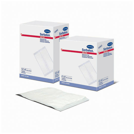 ABD Pad, 8" x 10", Sterile, Latex Free , 16/bx, 20 bx/cs (LF)