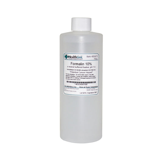 Formalin, 10%, Buffered, 16 oz (Item is Non-Returnable)