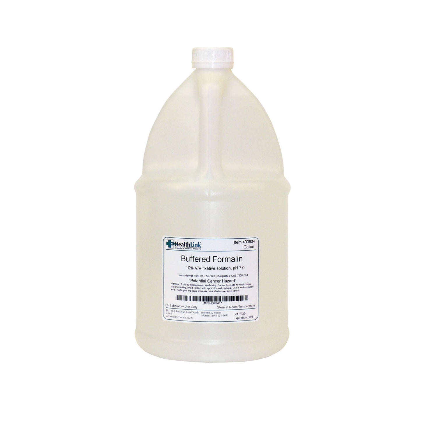 Formalin, 10%, Buffered, Gallon (Item is Non-Returnable)