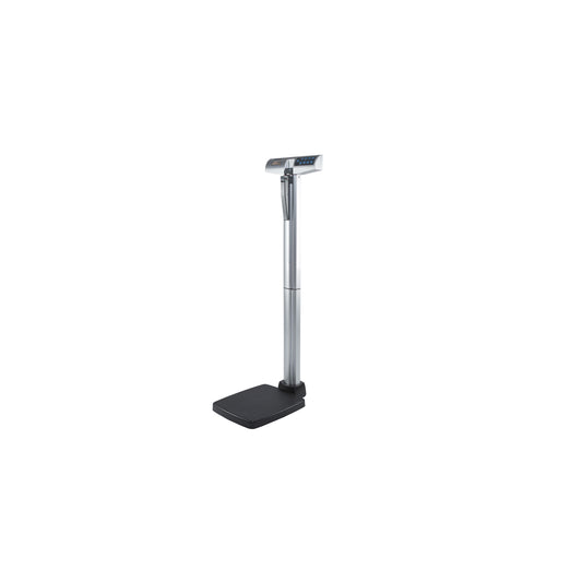 Digital Scale, 300 kg Capacity, 30" - 84¼" Height Rod, Platform Dimensions 13¾" x 16½" x 2 3/8", EMR Connectivity via Optional Pelstar® Wireless Technology, AA Batteries or Adapter (76cm-214cm) (6) (included) (ADPT31 - not included)