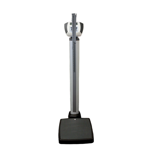 Digital Waist-High Stand-On Scale with Height Rod, 600 lb/272 kg Capacity, ADPT50