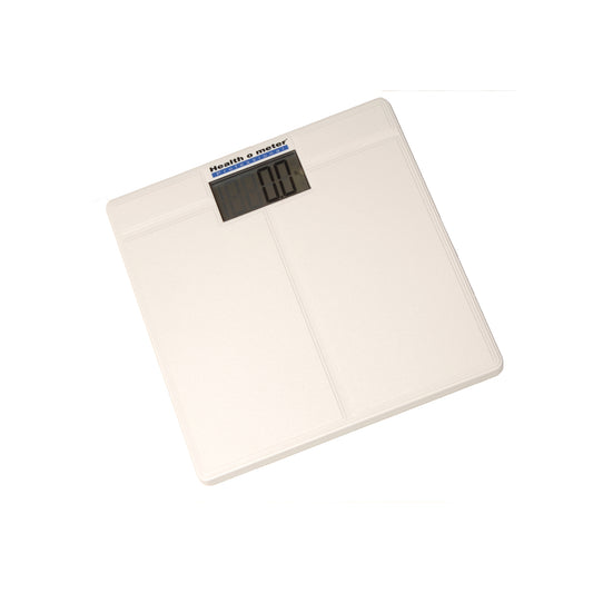 Digital Scale, Floor, 397 lb/180 kg Capacity, 12¼" x 12¼" Platform Dimension, 3V Lithium Battery, 4/cs (2)