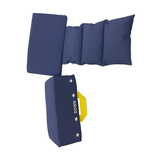 BridgeSTAR™ Turning/ Repositioning Wedge with Tail, 30°, 15" x 11" x 9.5", 12 pr/cs