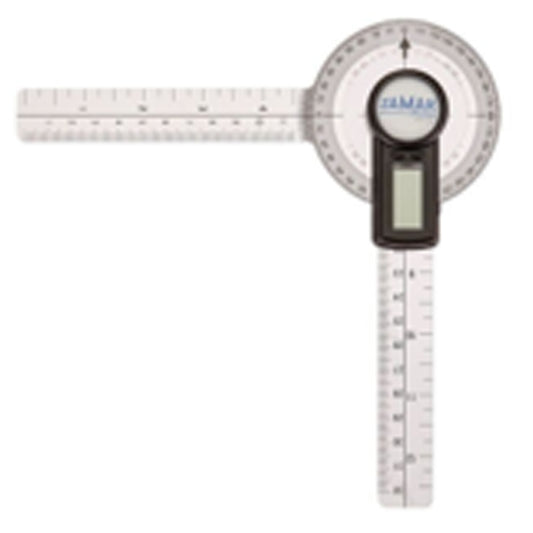 Plus+ Digital Goniometer, 12.5", CR2032 Battery Included