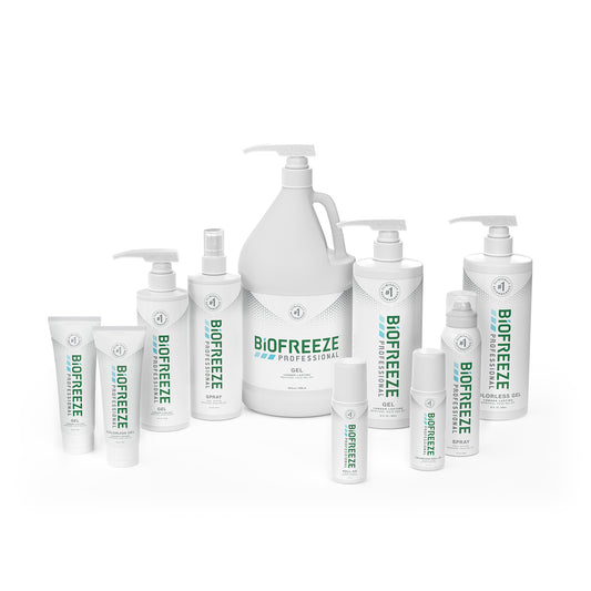 Biofreeze® Professional, 4 oz Tube, Green, 12/bx (28 bx/plt) (091622)