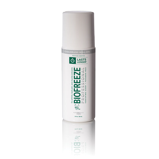 Biofreeze® Professional, 3 oz Roll-On, Colorless, 12/bx (32 bx/plt) (091786)