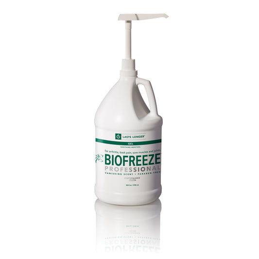 Biofreeze® Professional, 1 Gal Gel, Green, 4/cs (36 cs/plt) (091623)