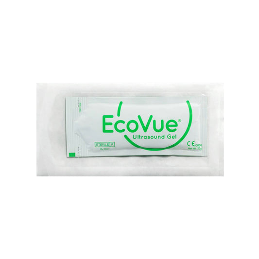EcoVue® Ultrasound Gel, 20g Packet, Sterile SafeWrap™, 48/bx