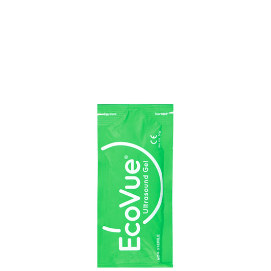 EcoVue® Ultrasound Gel, 20g Packet, Non-Sterile, 100/bx