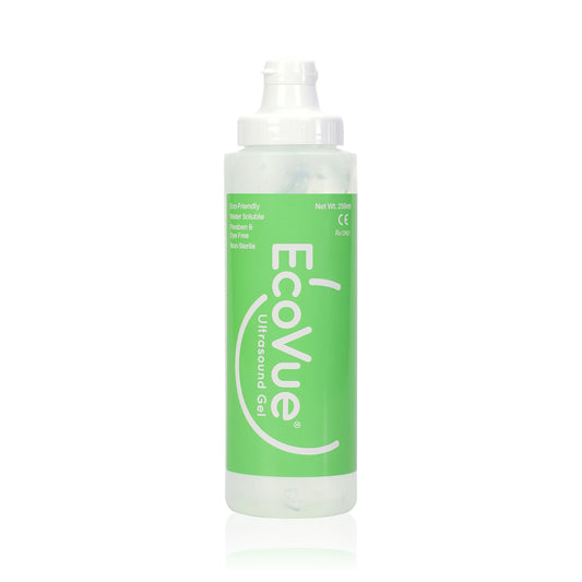 EcoVue® Ultrasound Gel, 250mL Bottle, Non-Sterile, 12/bx (8.5oz) (20 bx/plt)