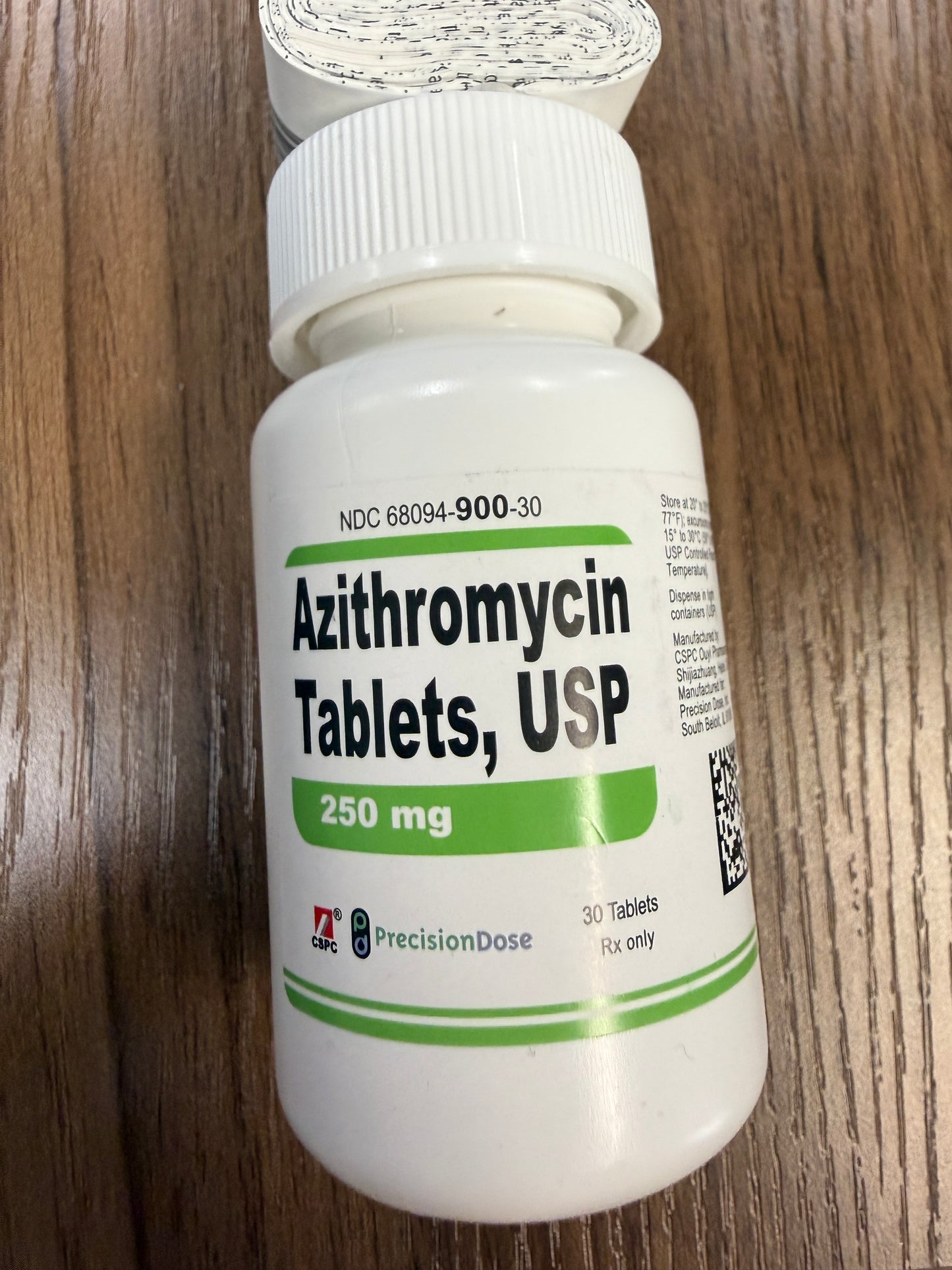 Azithromycin Tab 250MG 30ct