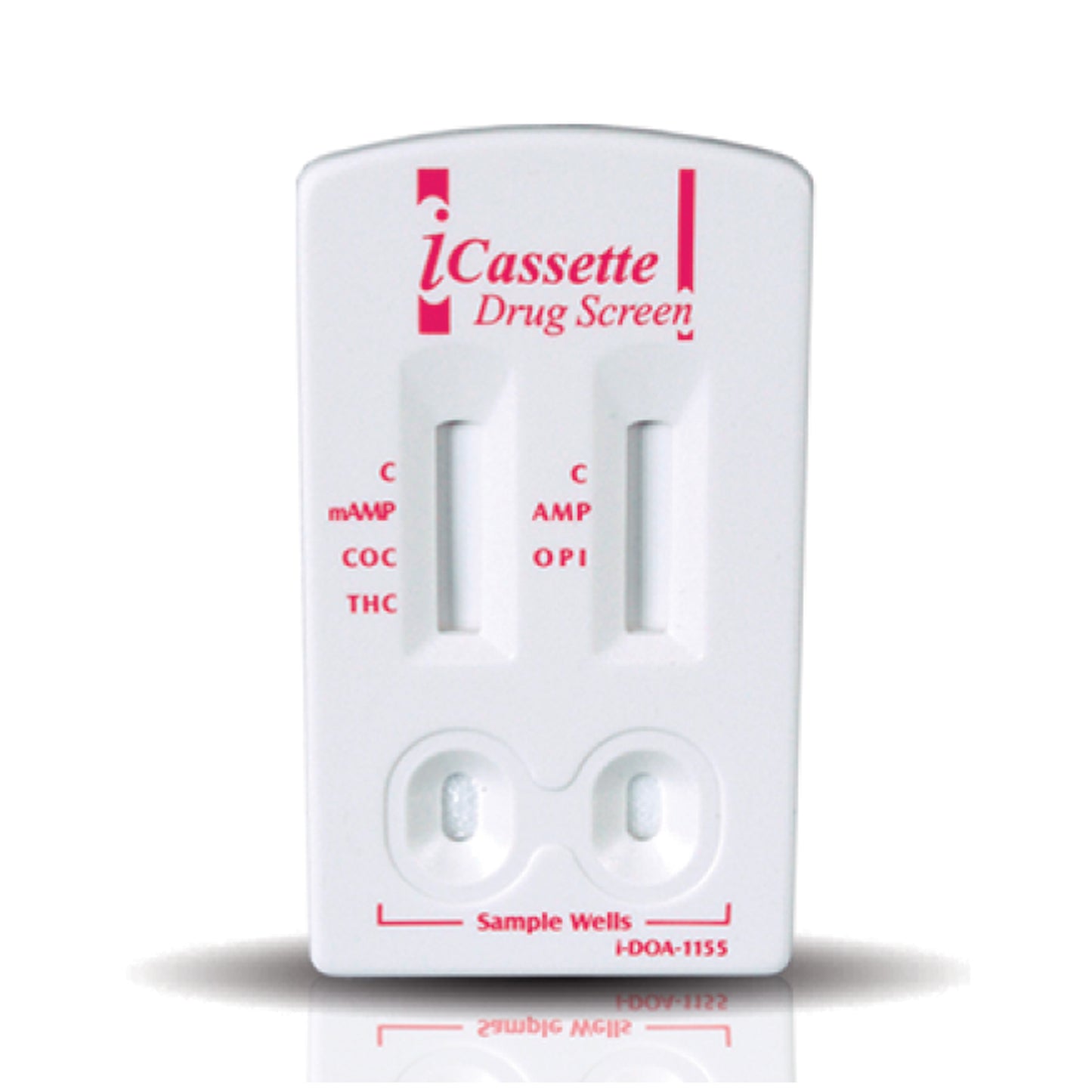 Drug Test, 5 Test Cassette, Cocaine, Marijuana, Opiate, Amphetamine, Methamphetamine, CLIA Waived, 25/bx (Result forms not included, please order 2430P or 2440P)