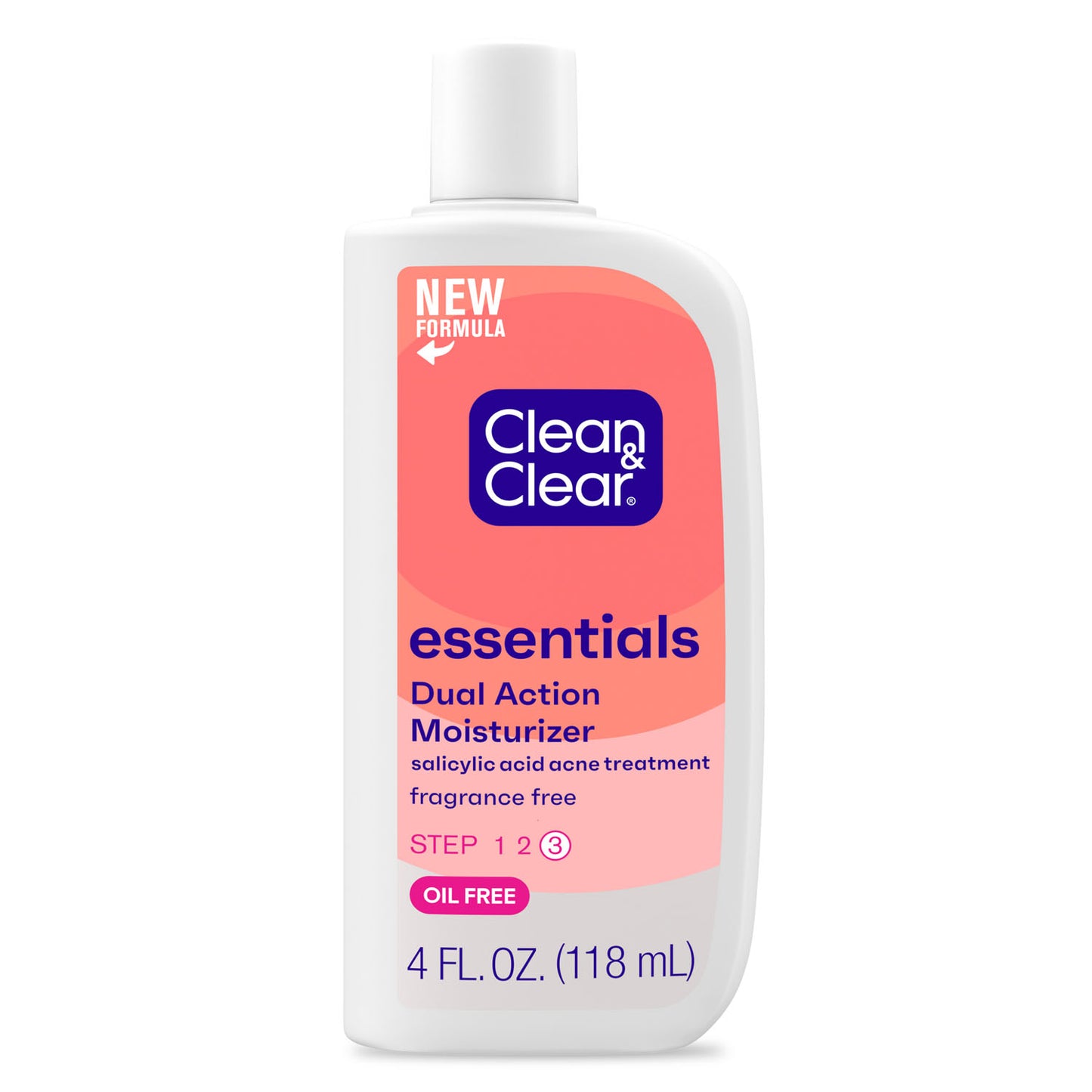 Dual Action Moisturizer, Oil Free, 4 fl oz, 3/bx, 8 bx/cs (Continental US+HI Only) (Pricing Subject to Change without Prior Notification)