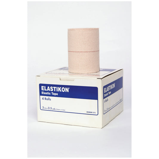 Actimove Elastikon Elastic Tape, 3" x 2½ yds, 4 rl/bx, 12 bx/cs