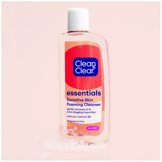 Essentials Foaming Facial Cleanser, Oil Free, 8 fl oz, 6/bx, 4 bx/cs (Continental US+HI Only) (Pricing Subject to Change without Prior Notification)