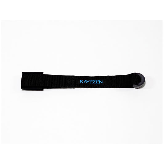 Kayezen VECTOR Door Anchor Securely Fits in Most Doorways to Take the Gym Anywhere! Use a Carabiner to Attach the Door Anchor to a VECTOR System for Your Exercises, 13"L x 2"W, Durable Black Nylon (Cannot be sold through any site ie Amazon, Jet, e-bay, wo