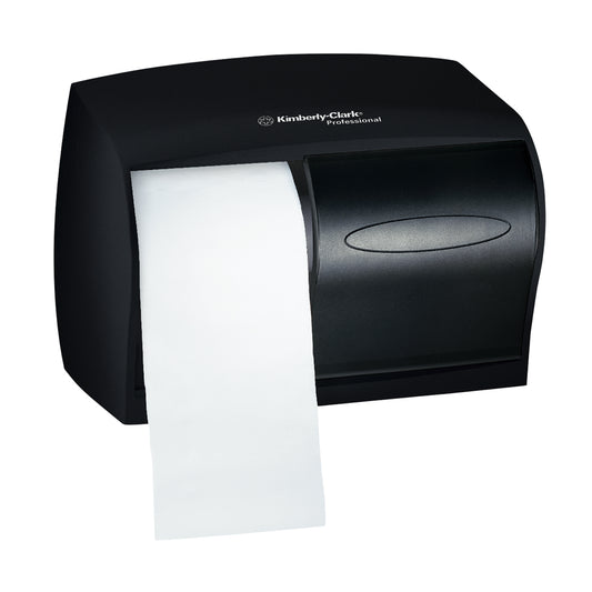 Dispenser, MicroBan® Double Roll, Smoke Grey, For 07001 & 04007