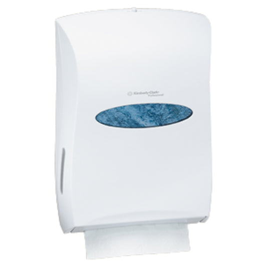 Dispenser, Series Universal Towel, Pearl White, 18.85" x 13.31" x 5.85", 1/cs (091626)
