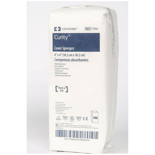 Cover Sponge, Non-Sterile, Bulk, 4" x 4", 100/bg, 20 bg/cs