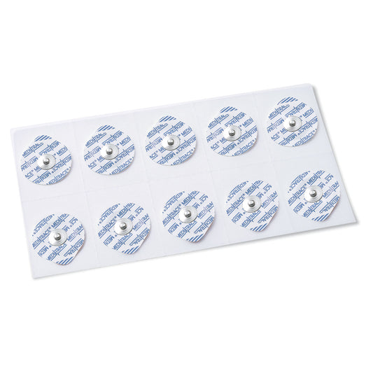 ECG Electrode, Diagnostic, Snap, Foam, 10/sheet, 10 sheet/pk, 10 pk/cs
