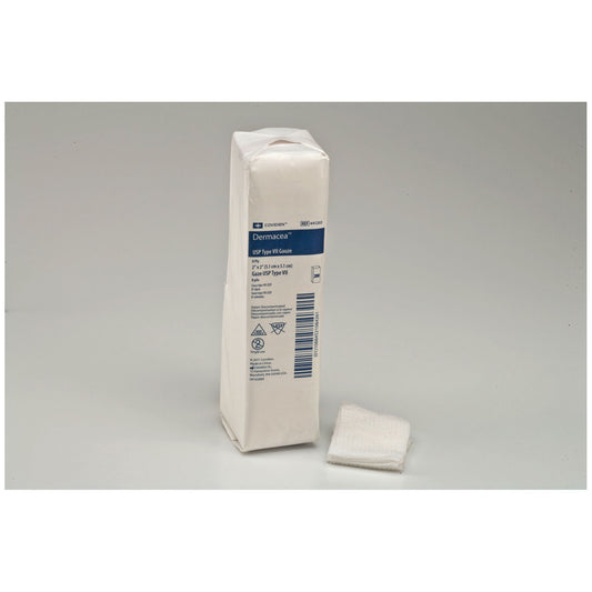 Gauze Sponge, 4" x 4", 8-Ply, Sterile, 2/pch, 50 pch/ctn, 12 ctn/cs