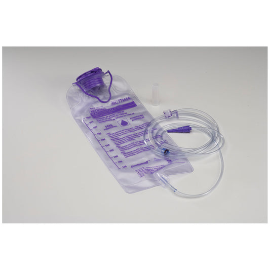Feed Set, 1000mL, 1000mL Flush Bag, Non-Sterile, 30/cs