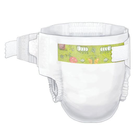 Baby Diaper, Size 1 Small , 40/bg, 8 bg/cs (8-14 lbs)