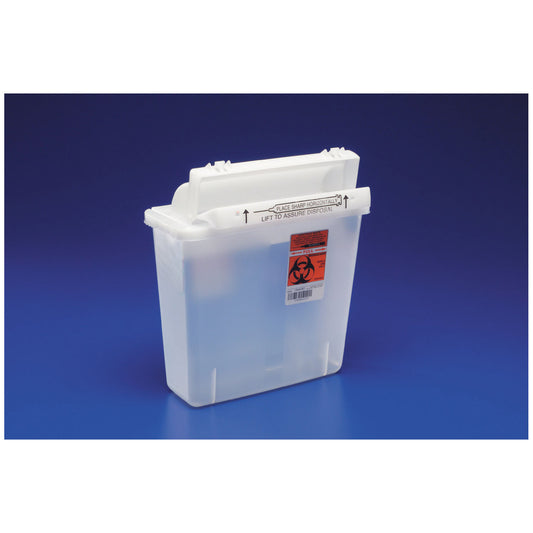 Container, 5 Qt Clear Sharpstar, Counter Balanced Lid, 20/cs (24 cs/plt)
