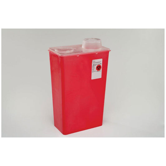 Chimney-Top Container, 14 Qt, Red, Large, 10/cs (12 cs/plt)