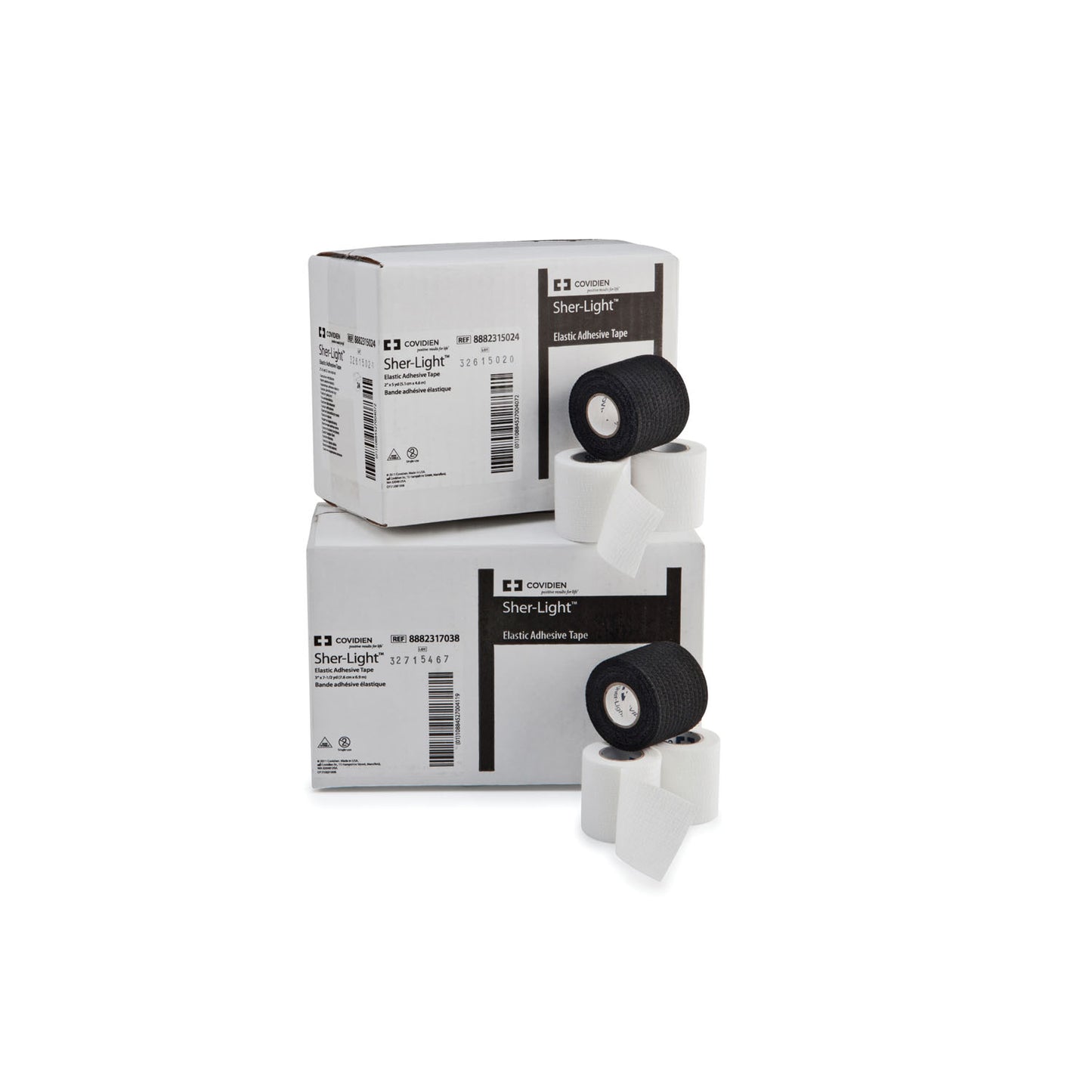 Athletic Tape, 3" x 7½ yds , Black, 16/cs (stretched)