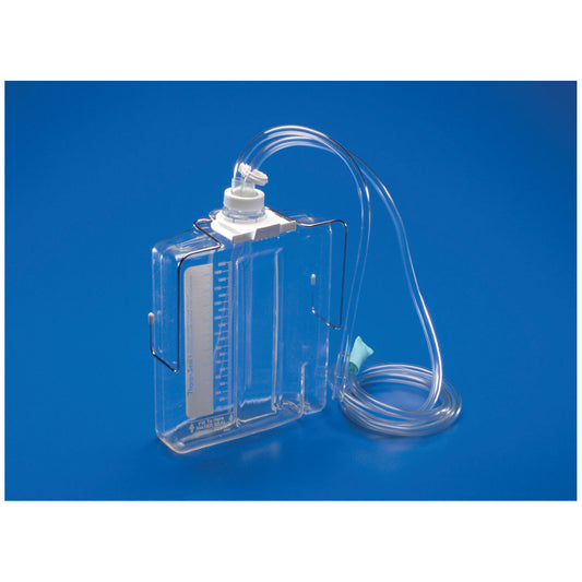 Drainage Unit, Chest, 2000cc Plastic Bottle, 6/cs