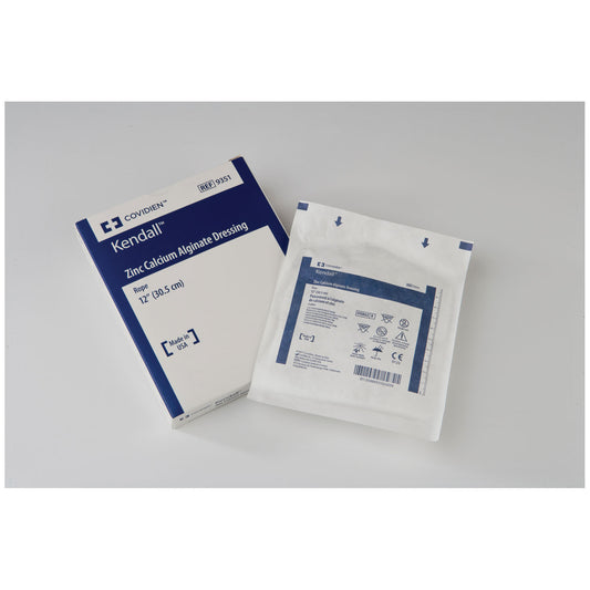 Calcium Alginate Dressing, Zinc, 4" x 8", Sterile 1s, 5/bx, 10 bx/cs