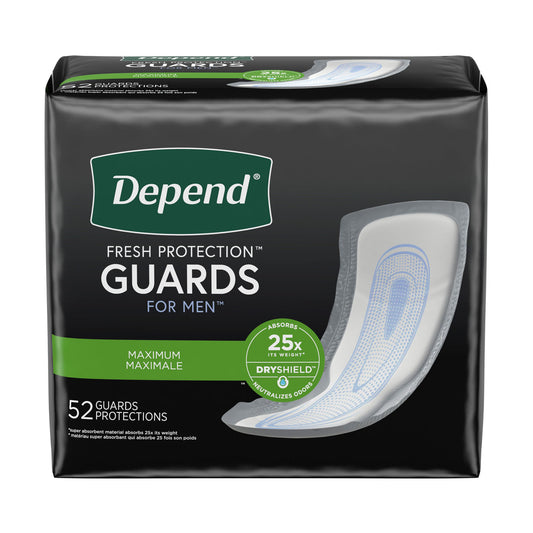 Depend® Guards For Men, 52/pk, 2 pk/cs