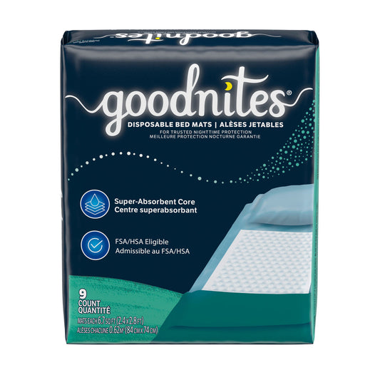 Bed Mats, 9/pk, 4 pk/cs
