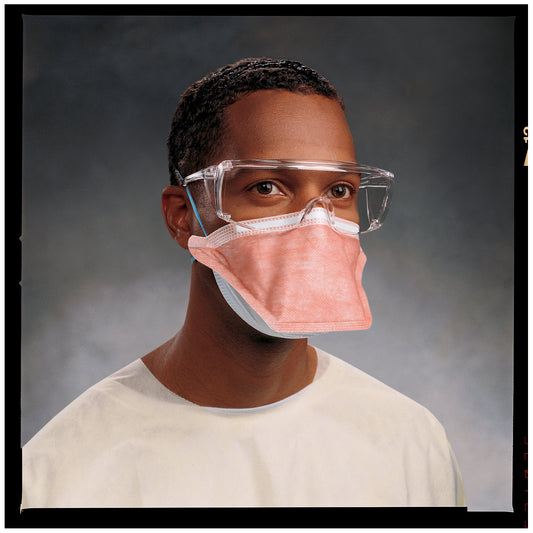 FLUIDSHIELD™ PFR95™ Particulate Filter Respirator & Surgical Mask, Polyurethane Headband, Regular Size, Orange, 35/pkg, 6 pkg/cs (Item is Non-Returnable)