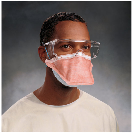 FLUIDSHIELD™ PFR95™ Particulate Filter Respirator Mask, Polyurethane Headband, Safety Seal Film, Small Size, Orange, 35/pkg, 6 pkg/cs (Item is Non-Returnable)