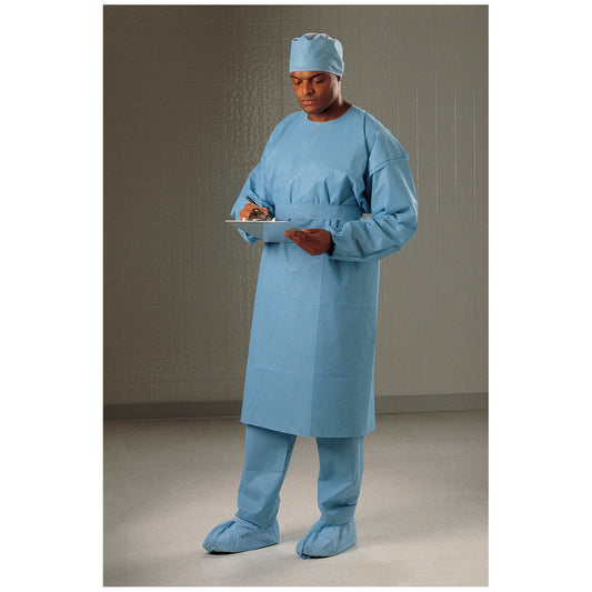 Cover Gown, Blue, Universal Size, 100/cs