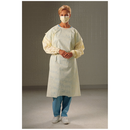 Cover Gown, Yellow, Universal, Note: Can Be Used In The PPE Dispensing System, 100/cs (24 cs/plt)