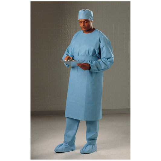 Cover Gown, Blue, X-Large, 100/cs