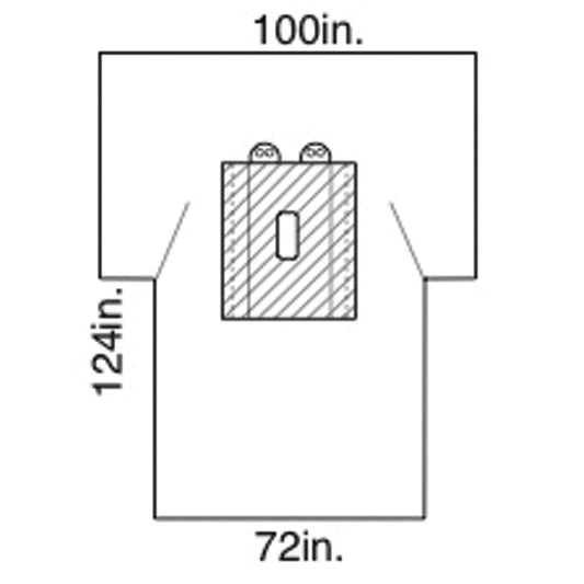 Laparotomy Drape, 13/cs