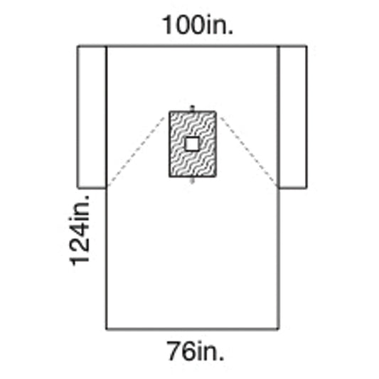 Breast Drape, 10/cs