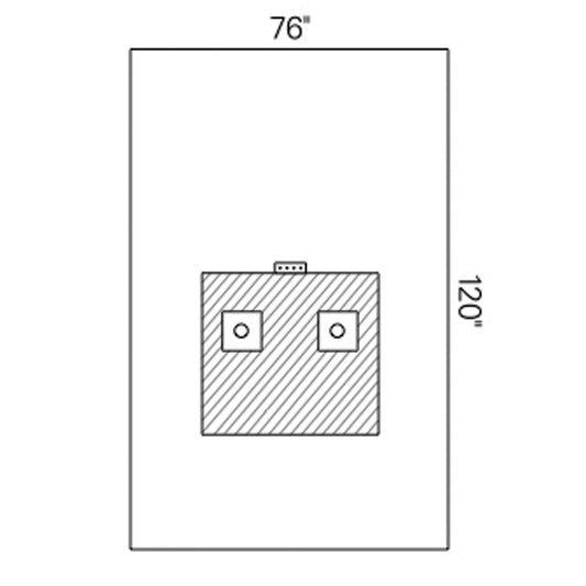 Bi-Limb Drape, 76" x 120", Sterile, 14/cs